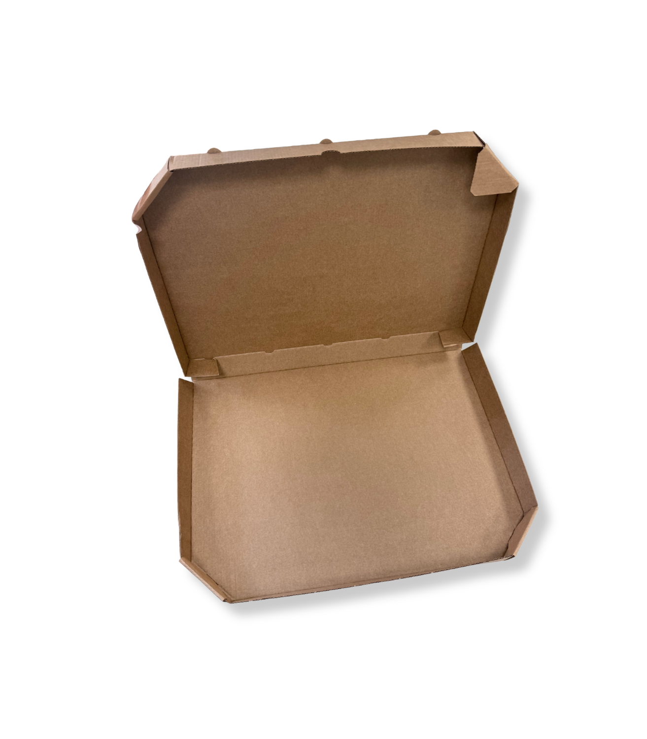 intérieur ouvert boite carton tarte flambée