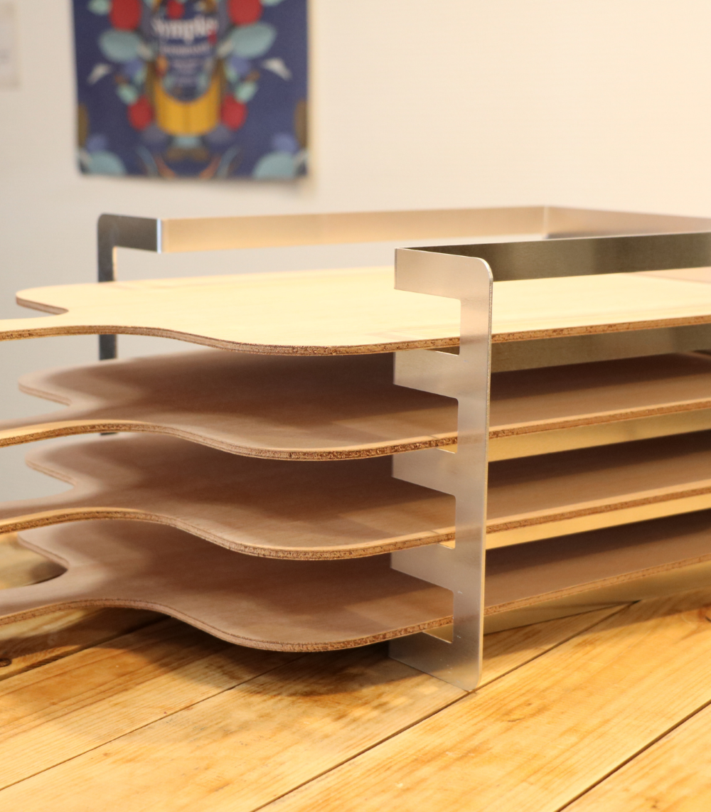 exemple râtelier 4 tartes avec planches en bois
