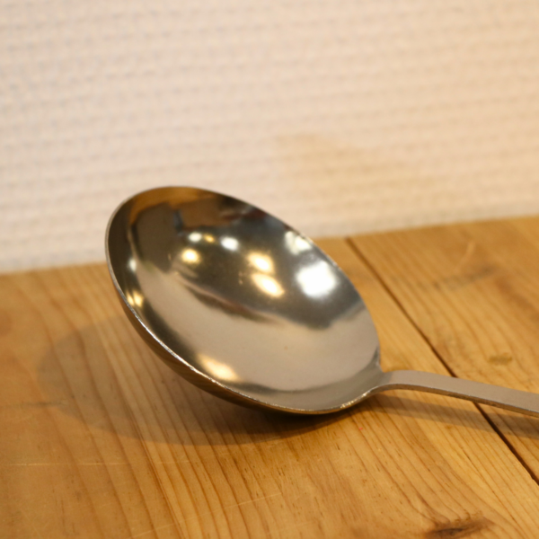 louche fond plat en alu