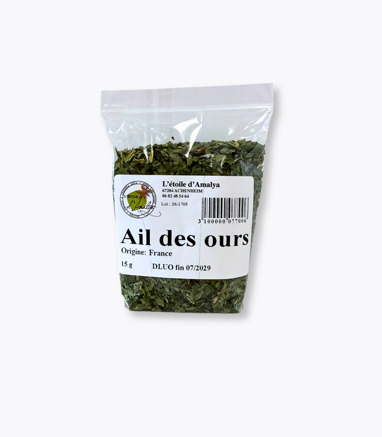 sachet épices ail des ours