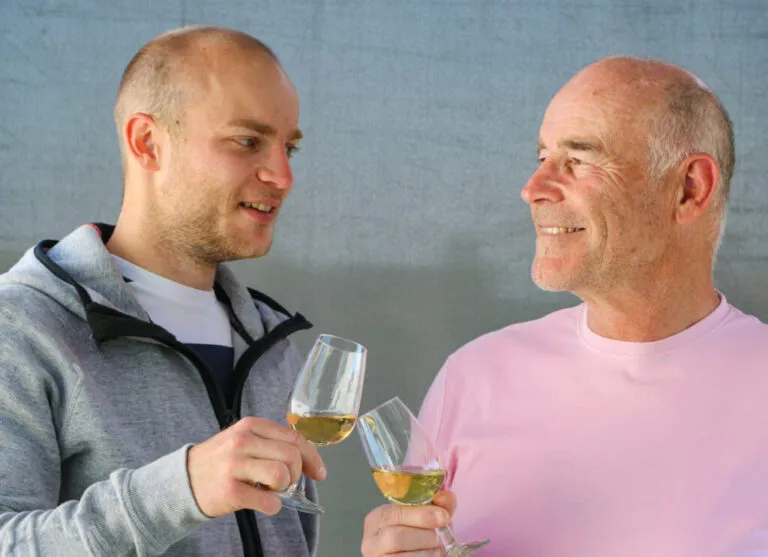 Julien et son père Freudenreich