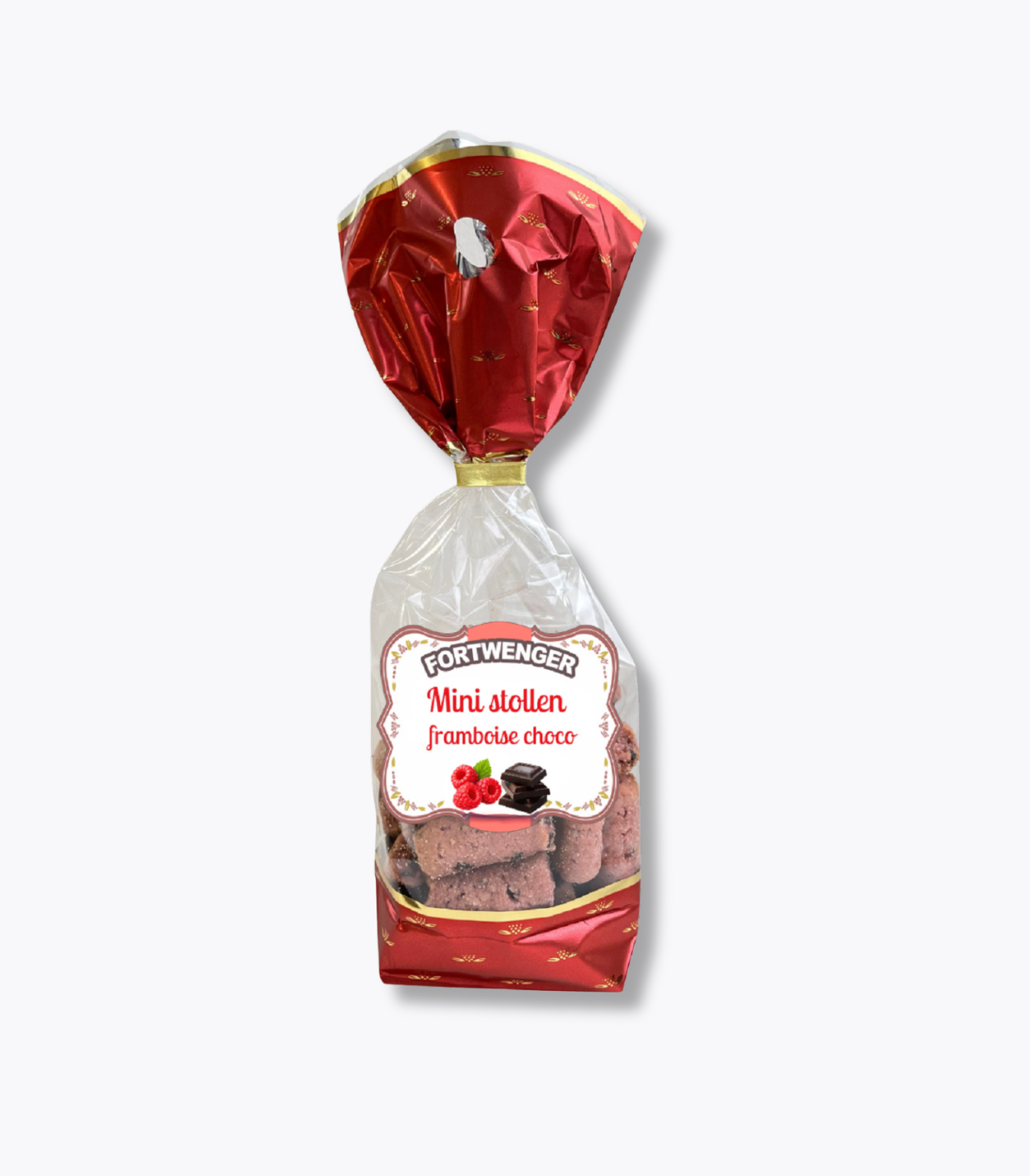 sachet mini stollen framboise fortwenger