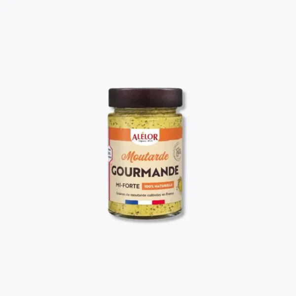 moutarde gourmande 200g alélor
