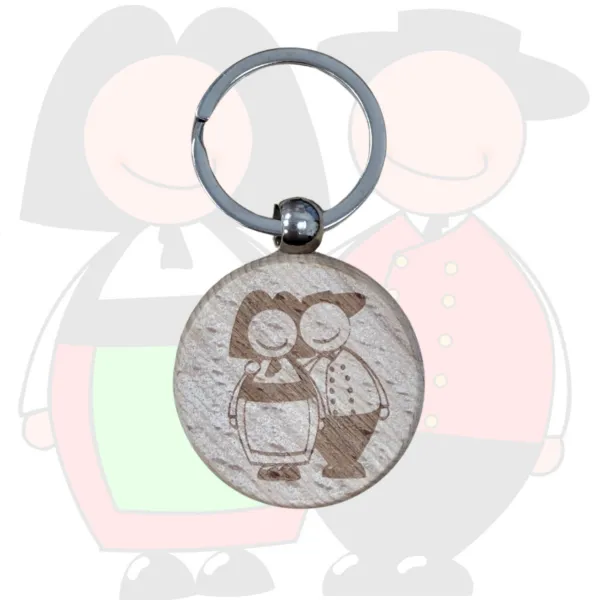 porte clé jeannala & seppala couple