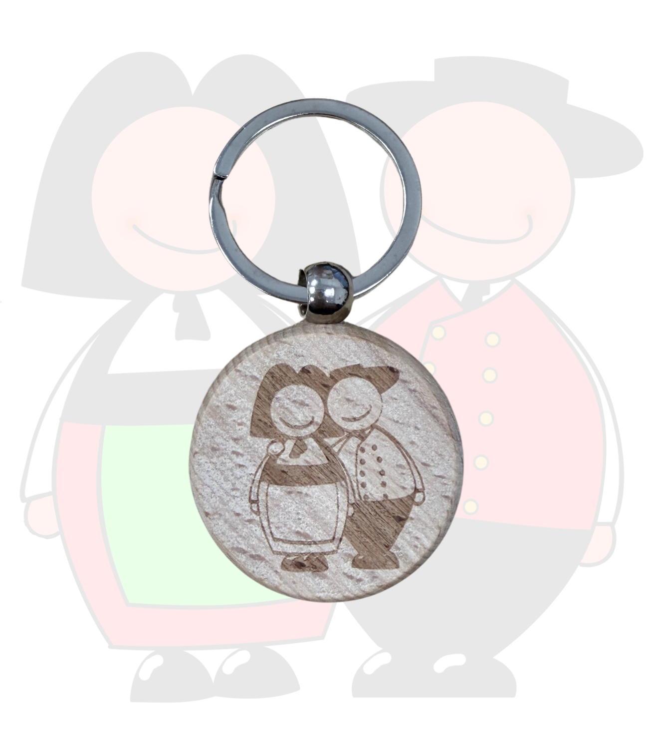 porte clé jeannala & seppala couple