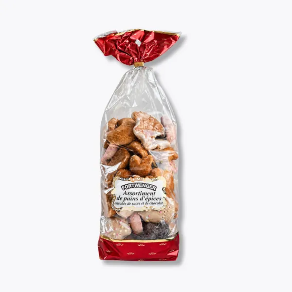 sachet fortwenger assortiment pain d'épices chocolat