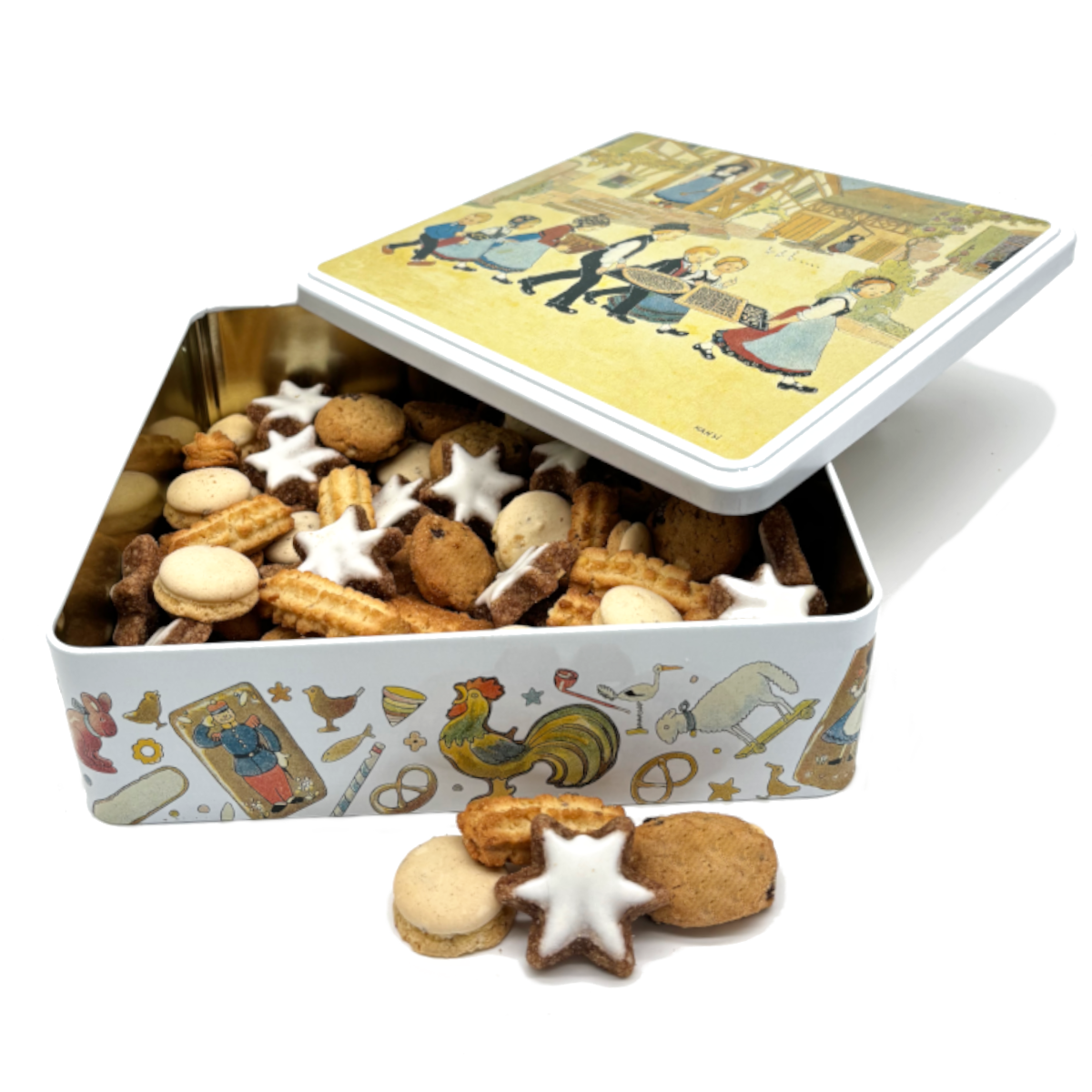 boîte décor Hansi avec bredalas