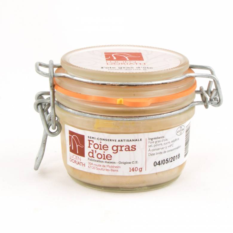 Foie gras d'oie, Produit Artisanal