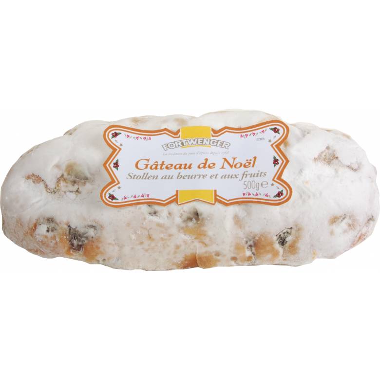 Stollen au beurre et fruits - Alsace Saveurs