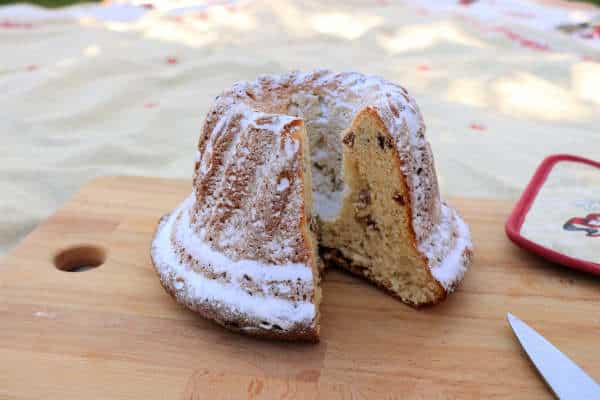 Présentation kougelhopf sucrée